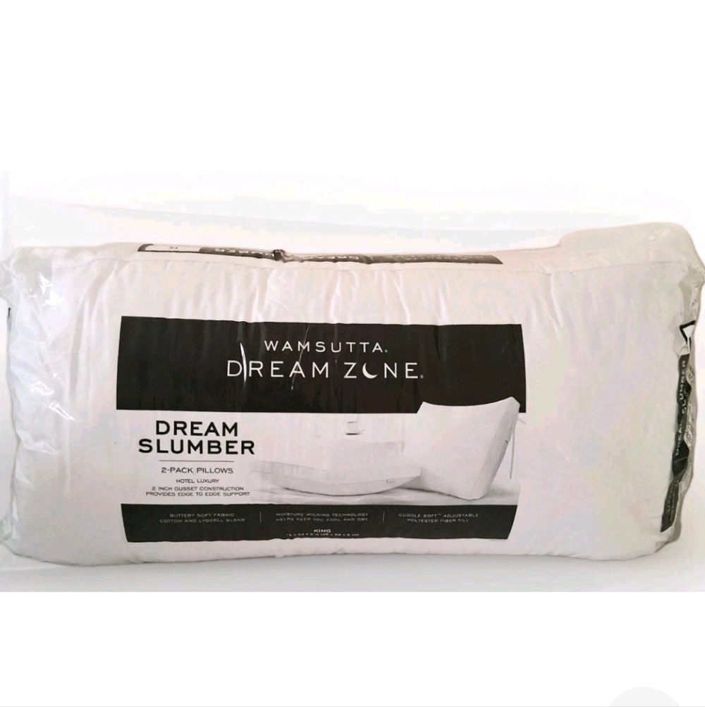 Wamsutta White Dream Zone Dream Slumber Pillows - 2 Pack